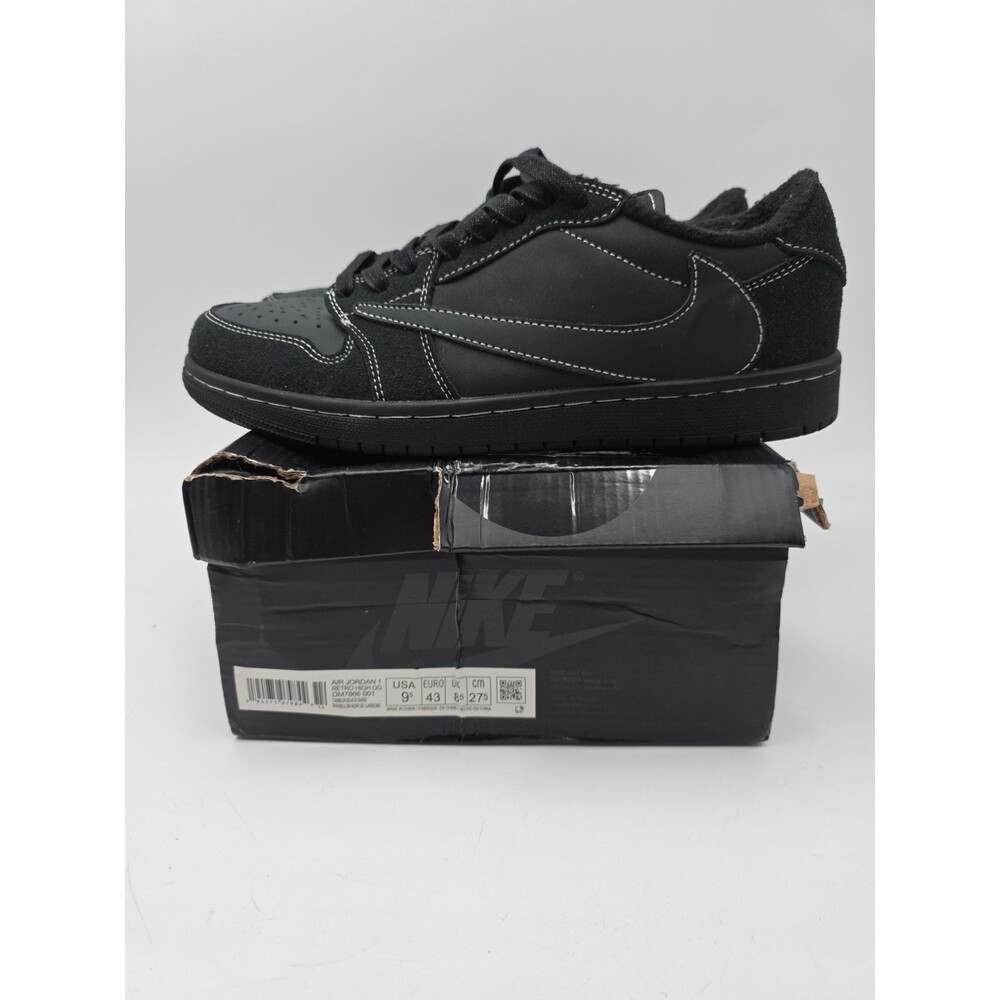 Black Nike Retro High OG DM7866 001 Shoes Cactus Jack